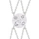 Wholesale 4 Piece Best Friends Friendship Necklace Wholesale 4 Piece Best Friends Friendship Necklace